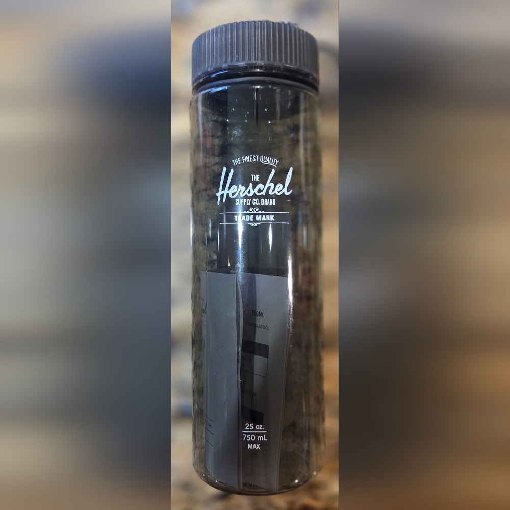 Herschel Supply Company Smoke-Gray Clear Water Bottle